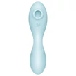 Satisfyer Curvy Trinity 5+ - okos 2in1 vibrátor (kék)