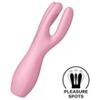 Satisfyer Threesome 3 - akkus csikló vibrátor (pink)
