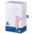 Satisfyer Threesome 4 - okos, akkus csiklóvibrátor (pink)