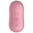 Satisfyer Cotton Candy - léghullámos csikló vibrátor (korall)