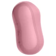 Satisfyer Cotton Candy - léghullámos csikló vibrátor (korall)
