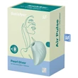 Satisfyer Pearl Diver - léghullámos csikló vibrátor (menta)