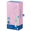 Satisfyer Air Pump Bunny 5 - okos pumpálható vibrátor (menta)