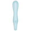 Satisfyer Air Pump Vibrator 5 - okos, akkus pumpálható vibrátor (kék)