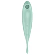 Satisfyer Twirling Pro - okos 2in1 csikló vibrátor (menta)