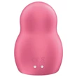 Satisfyer Pro To Go 1 - akkus, léghullámos csiklóizgató (piros)