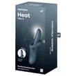 Satisfyer Heat Flex 4 - melegítő csiklókaros vibrátor (szürke)