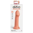 Dillio Big Hero - tapadókorongos szilikon dildó (17cm) - narancs