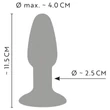 You2Toys - szilikon anál plug (színes)