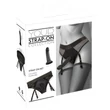 You2Toys - felcsatolható dildó alsóval (fekete)