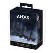 ANOS - anál tréning plug szett (fekete)
