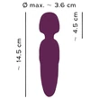 You2Toys Petite - akkus masszírozó vibrátor (piros)