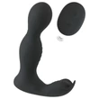 Rebel - távirányítós 2in1 prosztata vibrátor (fekete)