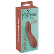 Smile - flexibilis mini G-pnt vibrátor (bronz)