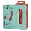 Smile - flexibilis mini G-pnt vibrátor (bronz)