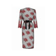 Obsessive Redessia - csipke kimonó (piros-fekete)