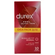 Durex Feel Ultra Thin - ultra élethű óvszer (2x10db)