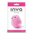 Inya The Rose - akkus, léghullámos rózsa csiklóvibrátor (pink)