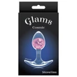 NS Novelties - átlászó anál plug - S (pink)