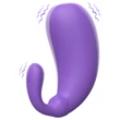 Sex HD - padlizsán formájú vibrációs tojás (lila)