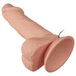 Baile Zebulon - élethű, herés vibrátor - 19cm (natúr)