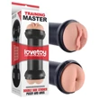 Lovetoy - punci és popsi maszturbátor (natúr)