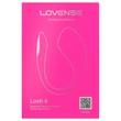 LOVENSE Lush 4 - okos vibrotojás (pink)