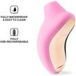 LELO Sona - hanghullámos csiklóizgató (pink)