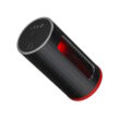 LELO F1s V2 - hanghullámos, interaktív maszturbátor (fekete-piros)