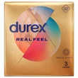 Durex Real Feel - latexmentes óvszer (3db)