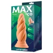 Max & Co Felix - csavaros anál plug - 15cm (natúr)