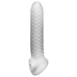 Fat Boy Checker Box - péniszköpeny (19cm) - fehér