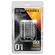 Stay Hard - tüskés péniszmandzsetta (áttetsző)