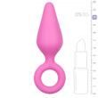 Easytoys Pointy Plug M - anál dildó - közepes (pink)