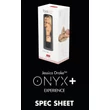 Kiiroo Onyx+ Jessica Drake Exp. - interaktív maszturbátor (fekete)