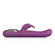 Easytoys Thumping Bunny - akkus, lökő G-pont vibrátor (lila)