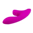 Easytoys Tapping Rabbit - akkus, csiklókaros G-pont vibrátor (pink)