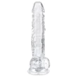 EasyToys - herés dildó - 17cm (átlátszó)