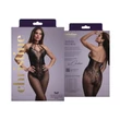 Christine - csipke mintás necc overál - (fekete) - XS-XL