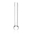 GLAS - klasszikus üveg dildó (átlátszó)