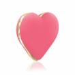 RS Icons Heart - akkus csikló vibrátor (korall)