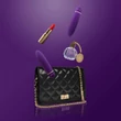Rianne Essentials Classique Deep - szilikon rúzs vibrátor (lila)