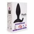LOVENSE Hush - újratölthető kis anál vibrátor (38mm) - fekete