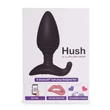 LOVENSE Hush - Okos, akkus nagy anál vibrátor (44,5mm) - fekete