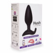 LOVENSE Hush - újratölthető nagy anál vibrátor (44,5mm) - fekete