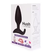 LOVENSE Hush - Okos, akkus nagy anál vibrátor (44,5mm) - fekete