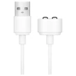 Satisfyer - mágneses USB töltőkábel - 2db (fehér)
