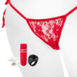 MySecret Screaming Panty - akkus, rádiós vibrációs tanga (piros)