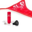 MySecret Screaming Panty - akkus, rádiós vibrációs tanga (piros)