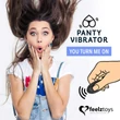 FEELZTOYS Panty - akkus, rádiós csikló vibrátor (lila)